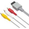 Wii/Wii U AV Cable AV Conversion Cable AV Composite Cable RCA Conversion Adapter Component Termin...