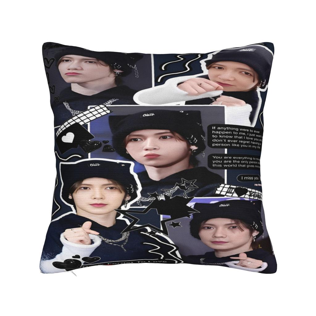 Seat Decor Ateez kpop k-pop band lemon drop Pillowcase Accessories  Pillow Cover Zippered Multi Size