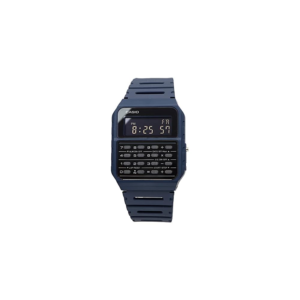 Casio Standard Calculator Watch CA-53WF-2B Digital Display Water Resistant Men's Wristwatch