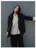 Elegant Early Spring Lace-up Cotton Shirt, Long Sleeve Versatile Fashion Top