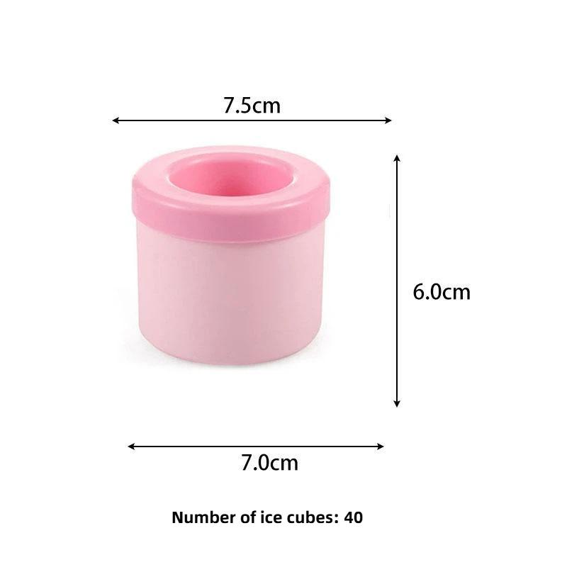 Food-Grade Silicone Ice Tray Small Mini Ice Cube Mold Summer Homemade Diy Refrigerator Freezer Ice Maker Creative Ice Cube Mold A8