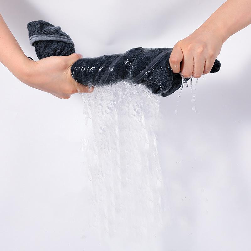 Dog Quick Drying Pet Absorbent Bathrobe Towel Ultra-fine Fiber Absorbent Clothes Dog Bath Towel Large Dogs Clean Pet Supplies