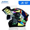 JK902 Modular Flip-Up Motorcycle Helmet Adults ABS Shell DOT Certified Full Face All Season Commuting Riding