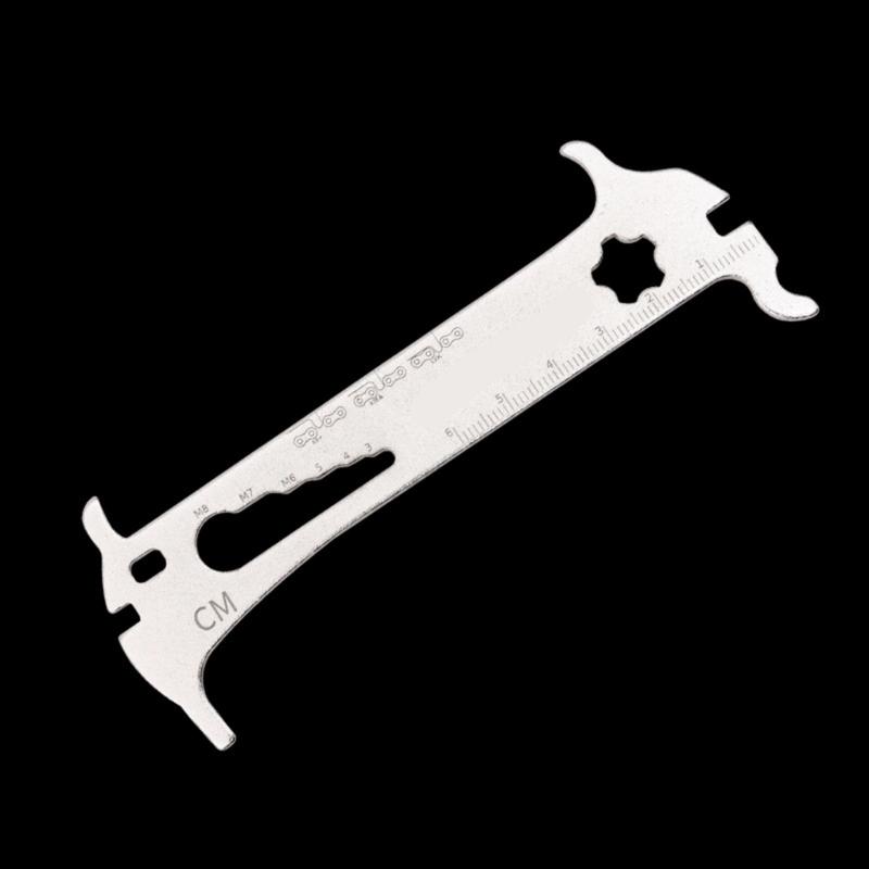 Compacts Chain Wear Measurement Device Gauges Measurement Repair Tool for Mountain and Road Bike Cyclists