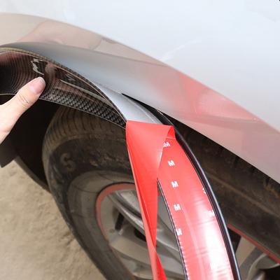 Παγκόσμια Δύο Τεμάχια* 150εκ. Επεκτάσεις Φτερών Αυτοκινήτου Προστατευτικό Φρυδιού Τροχού Χείλος