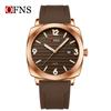 OFNS Fashionable Thin Men's Quartz Watch Waterproof Night Light Single Calendar Simple Ccasual Men's Quartz Watch