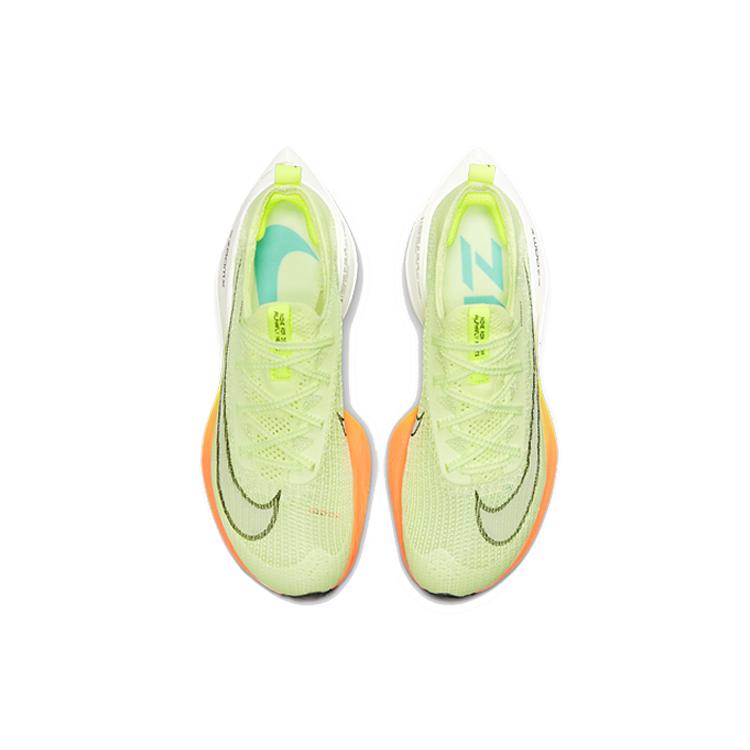 Ny Nike Air Zoom Alphafly Next% Barely Volt Orange Dame CZ1514-700