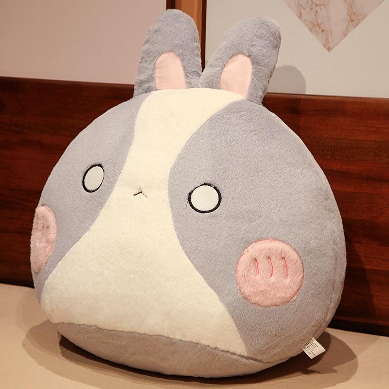 Kawaii Rabbit Plush Toy Cute Stuffed Soft Animal Rabbit with Ribbon Doll for Birthday Gift Valentine's Gift