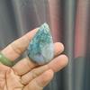 Artistic Natural Waterweed Agate Pendant