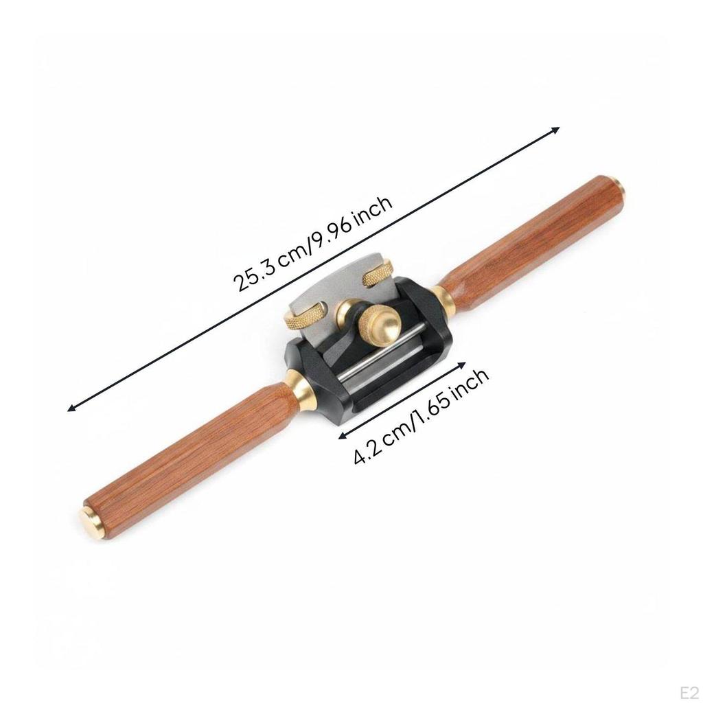 Mini Hand Plane Fine Adjustment Carpentry Smooth Carving Planer for Woodworkers,