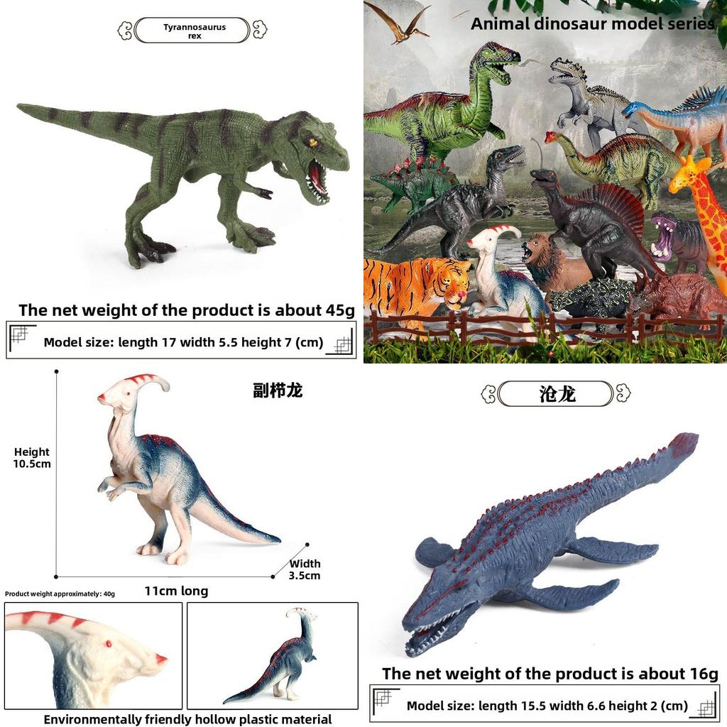 Dinosaur Model Collection For Kids With Plastic Replicas For Educational Fun And Creative Play