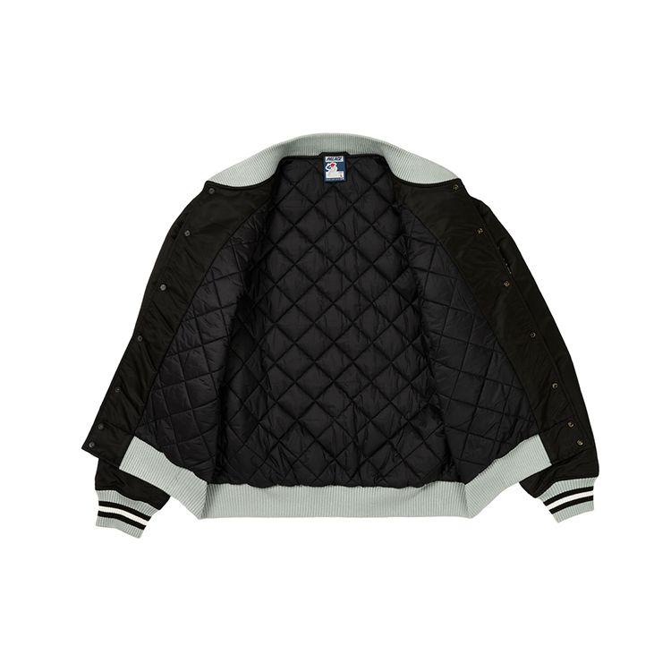 Palace Satin The Arena Jacket Black Unisex Outerwear P25JK028