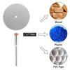 11 Pcs Mini Circular Saw Blade Set Precision Woodworking Cutting Disc with 1 Rod 22mm 25mm 32mm for Cutting Wood Metal