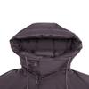 Li Ning X Jackie Chan Collaboration Kung Fu Series Hooded Zipper Solid Color Loose Down Jacket Men Outerwear AYMV303-5