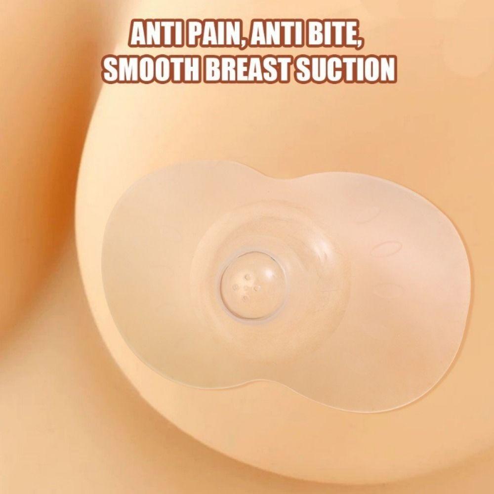 2Pcs/Box Anti-bite Teat Protection Shields Ultra-thin Butterfly Shape Nipple Stickers