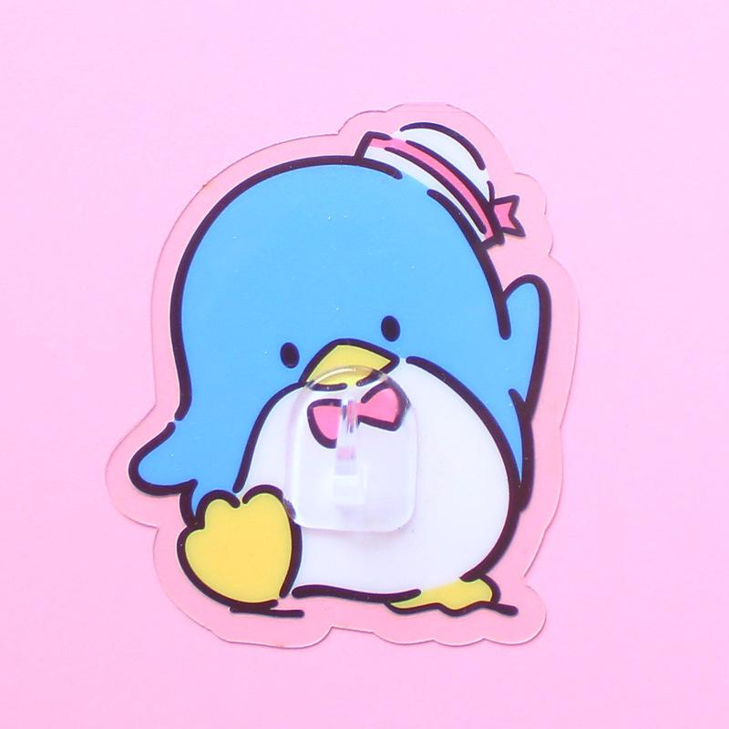Cartoon Style Cute Wall Adhesive Hook for Bathroom, Kitchen, and Dorm