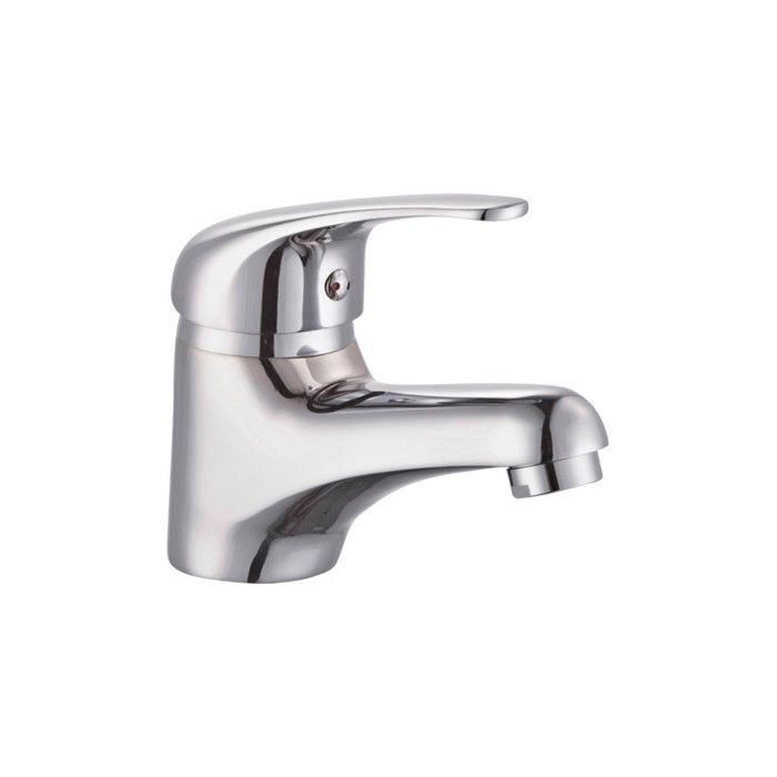 Mélangeur Pour Vasque - EDM - H2O - Poignée Simple - Gris