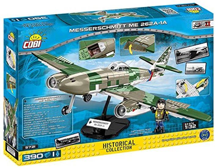 Cobi Historical Collection Messerschmitt Me262A1A German Scale #5721 (WWII Army) 1/32 [Military Block-COBI]