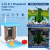 Krmítko pro ptáky s 5MP fotoaparátem Solární krmítko pro kolibřík pro ptáky Smart Identify Bird Species