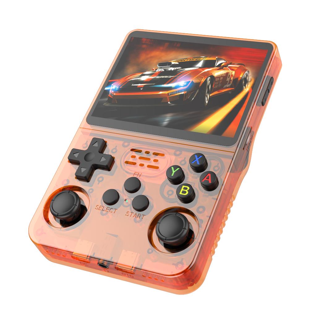 NEW 128G R36S Retro Handheld Video Game Console Linux System 3.5 Inch IPS Screen Portable Pocket Video Player 64G Games With Bag