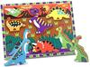 Melissa & Doug Wooden Dinosaur Toy Interlocking Puzzle, Thick, 7 Pieces, Authentic, Product Number 3747