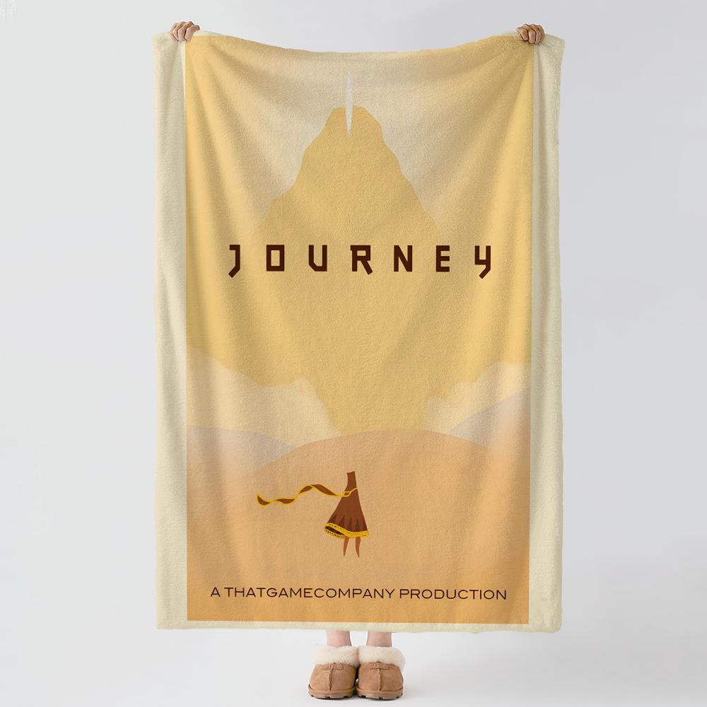 Game J-Journey-Y Throw Thick Comfort Flannel Quilt, Multi-scene Use Indoor Outdoor Daily Nap
