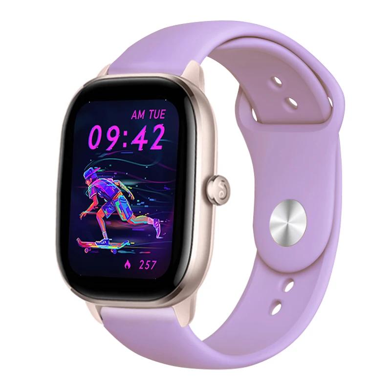 20mm 22mm řemínek na hodinky pro Amazfit gts 4/3/2/gtr4 mini/Gtr/2e/Pro 47mm sportovní silikonový náramek náramek Amazfit Bip/U/3/Pro