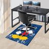 Office Rug Mickey Mouse, Cartoon theme 3D Printed Anti-Slip Rug-Machine Washable for Living Room