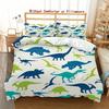 Dinosaur Three-Piece Bedding Duvet Cover Quilt Cover