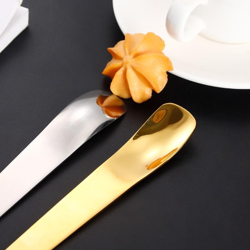 Stainless Steel Long Handled /Cake/Ice Cream/ Dessert Spoon Espresso Coffee Stirring Spoons Multi-functional Household Tableware