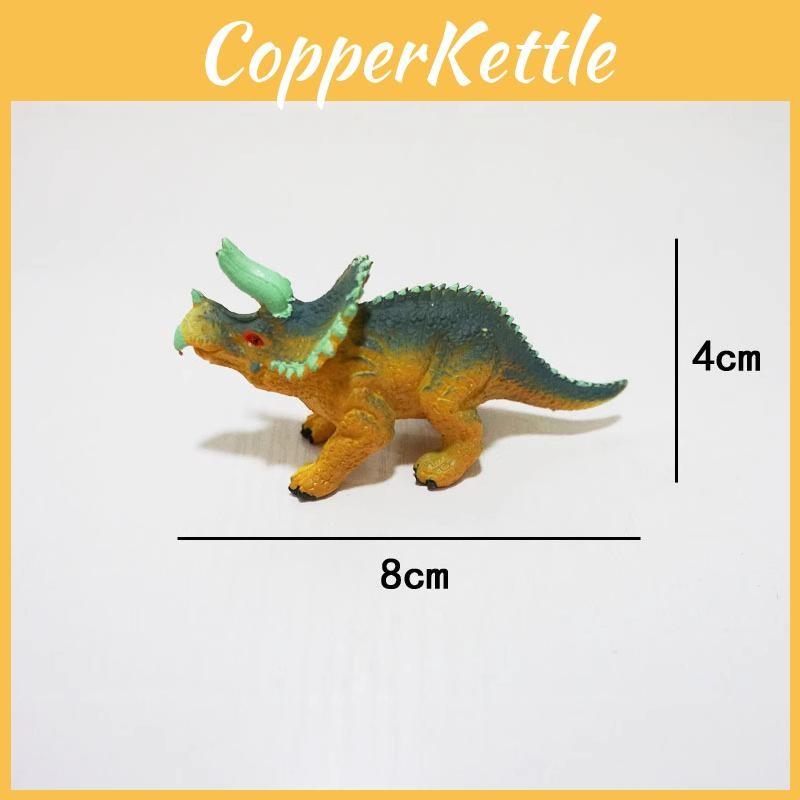 T Rex And Triceratops Model Set With Pvc Material For Collectors And Toys Kids