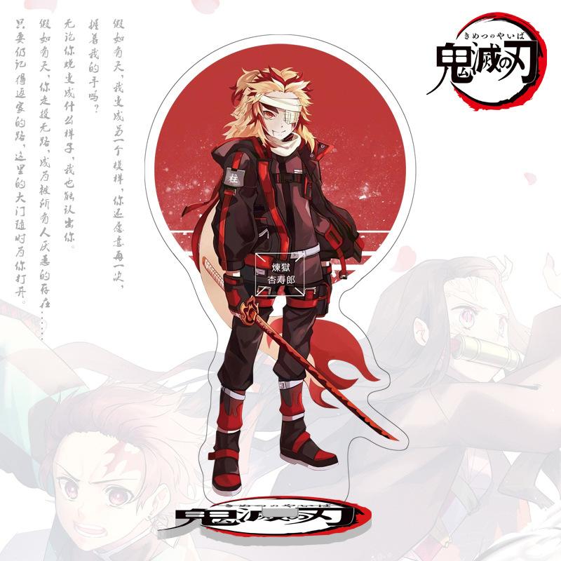 High Quality Anime Demon Slayer Kimetsu no Yaiba 1 40 Large Acrylic Stand Figure Display Statue Kamado Tanjiro Nezuko Merchandise