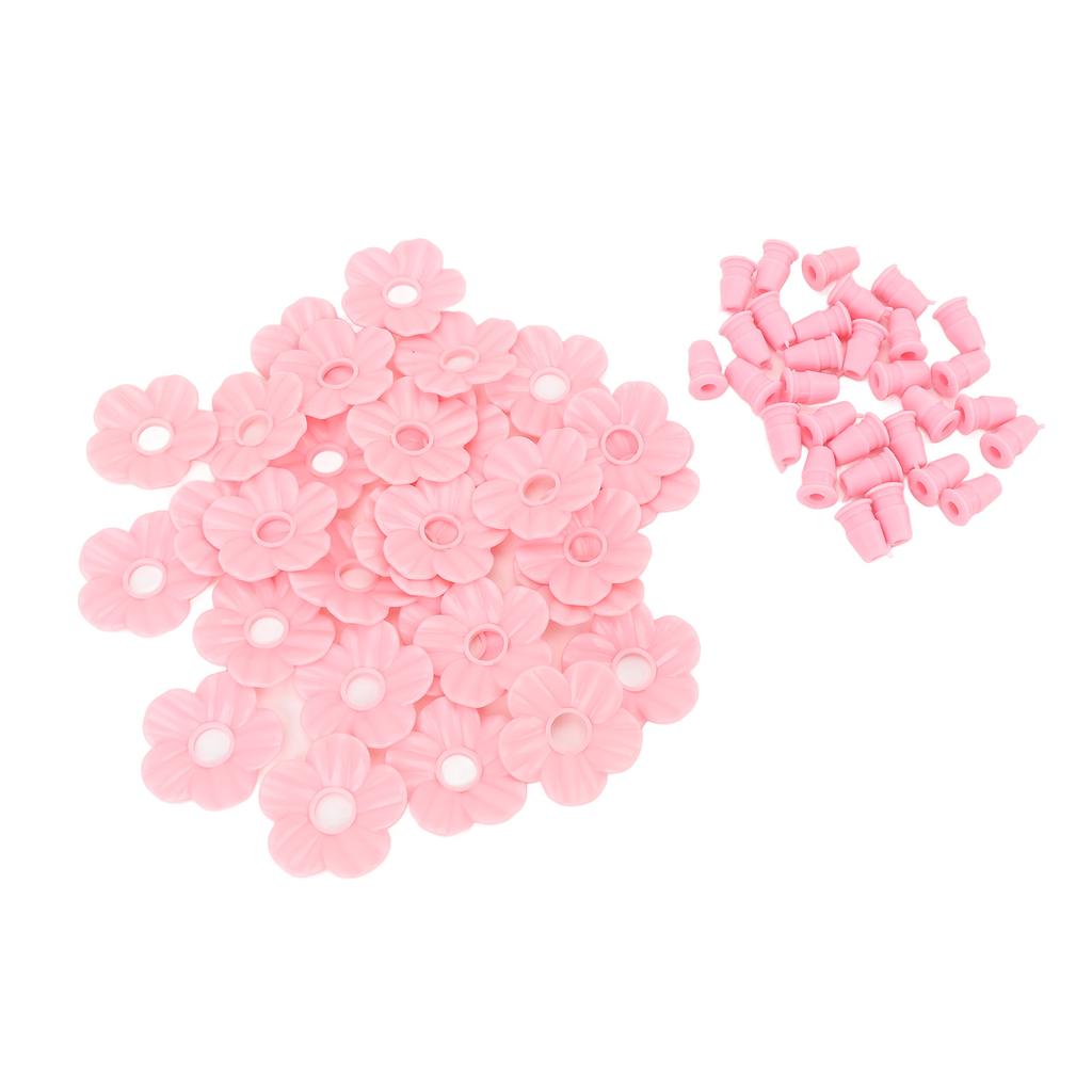 30pcs Hummingbird Feeder Flower Attractive Plastic Widely Compatible Feeding Port For Replacement