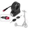 2Pin Ignition Lock With Two Key For Kukirin Electric Scooter ABS Metal Throttle Accelerator Switches Easy Installation