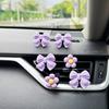 Bow Knot Design Car Air Vent Clips 8PCS Multi-Pack Dashboard Decorations  For SUV