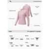 ANTA Women's Lightweight Slim-Fit Half-Zip Fleece Top