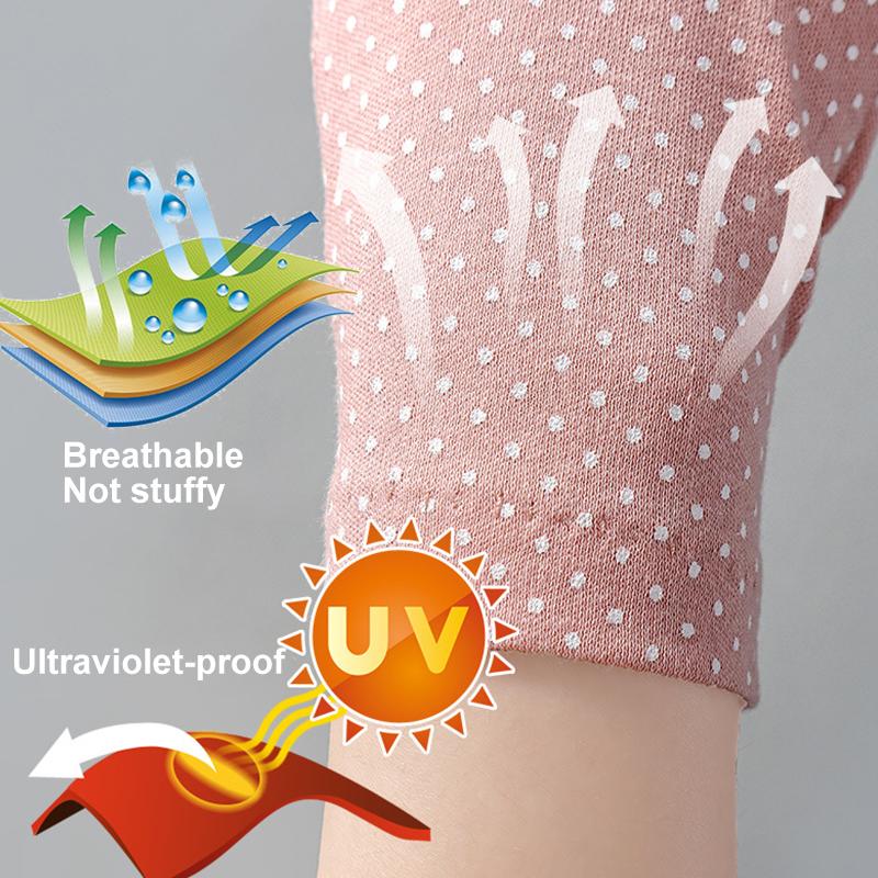 1Pair Wave Point Summer Driving Non-slip Sunscreen Outdoor Touch Screen Breathable Half-finger Gloves Soft Anti UV