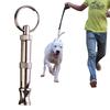 Hundepfeife Hundetrainingspfeife Einstellbarer Ton Ultraschall-Hundepfeife Tragbare Metallpfeife Schlüsselanhänger Haustierbedarf