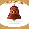 Bell As Decorative Accessory And Christmas Tree Decoration. Lightweight Ornament Pendant