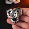 Tri Fidget Spinner Metal Hand Spinner with Steel Self-Lubricating Bearing Low Noise High Speed Focus Toy
