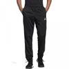 Adidas Logo Print Mid-Waist Joggers Men Bottoms Black CE9050