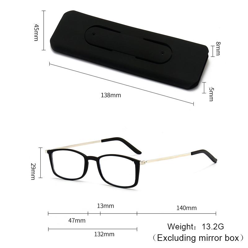 Mobile Phone Holder Ultra Light, Ultra-thin, Anti Loss, Anti Blue Light Reading Glasses, New Trendy Finished Reading Glasses9090