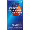 DUREX Préservatifs Classic Jeans 12 Préservatifs