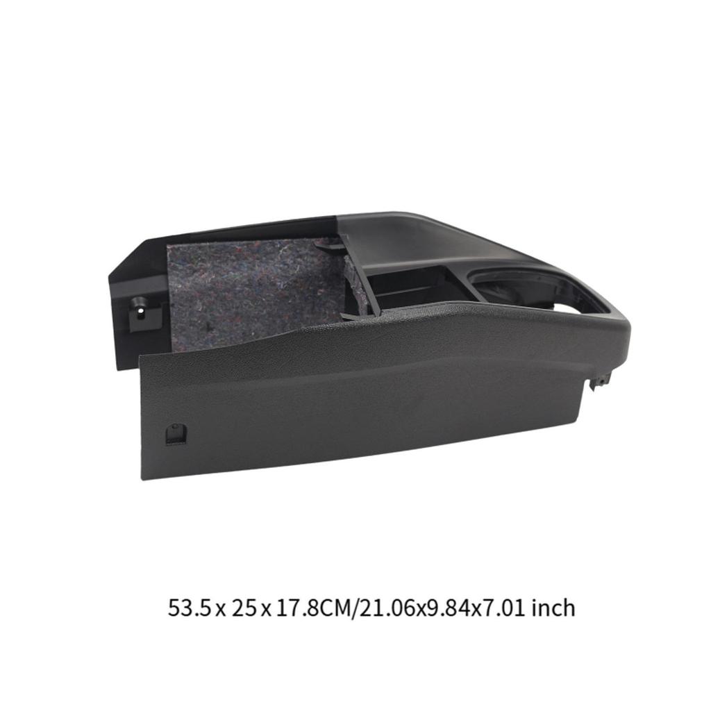 Car Center Console Trim 1J1863201L/1J1863201D for Volkswagen Golf Jetta Vehicle Central Channel Saddle Front Section