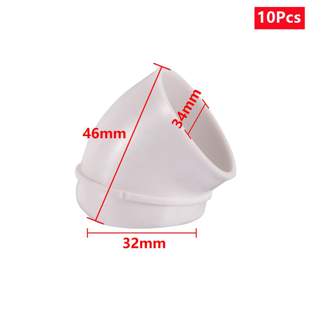 Pipe Fixed Planting Cup and Sponge Hydroponic Flowers Vegetables Nurturing Soilless Culture Planting Pot DIY Planting 10/100Pcs