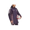 Adidas Football Series Striped Fashion Comfortable Versatile Long Sleeve Cotton Jacket Men Jackets Dark-Purple JF2926
