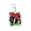 Chaveiro de Anime Mashle Magia e Músculos Mash Burnedead Chaveiro de Desenho Animado Acessórios para Bolsa