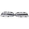 Front Bumper Grille Fog Light Cover Chrome Trims For Mercedes-Benz C- Class W205 C180 C200 C250 2015 2016 2017 2018 2019