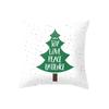New Style, Personalized and Creative Christmas Tree Polyester Pillow Case, European and American Fashionable and Simple Home Sofa Bay Window