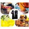 Leather Heat Resistant Gloves High Temperature Resistance Safety Gloves Welding Gloves  Kitchen